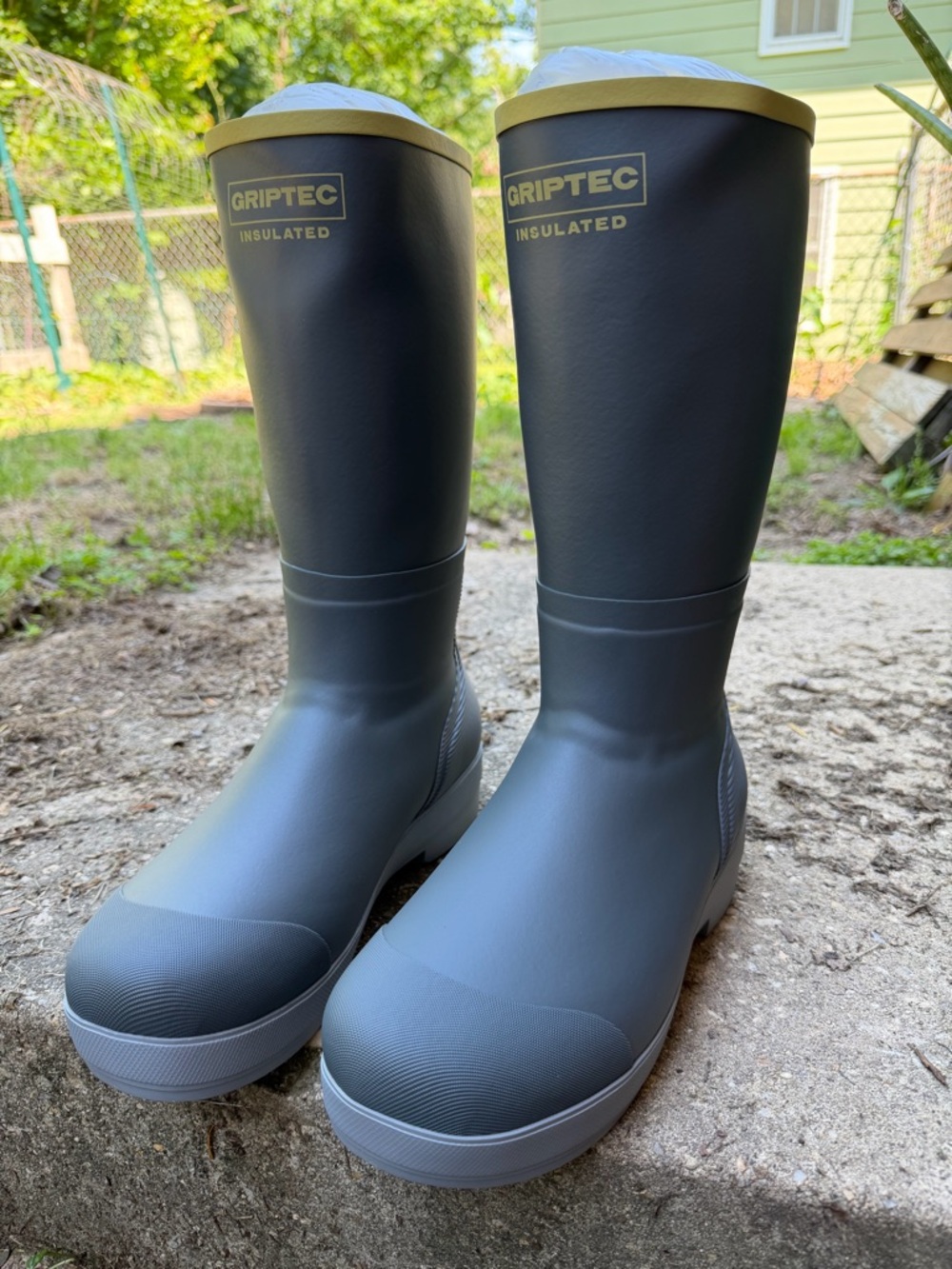 Tahma Griptec Insulated Tall 15” Boots M10/W12 Soft toe NIB